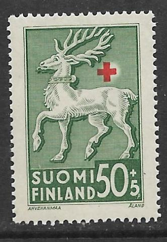 Punainen risti 1942 0,50+0,05mk (LAPE 254) **