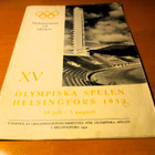 1952 Hki XV olympialaiset Tävlingsprogram 16s. - pikkukuva 1