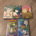 5 kpl Muumi VHS-elokuvia - pikkukuva 1