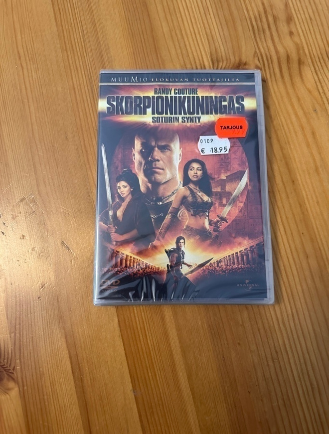 Skorpionikuningas soturin synty  DVD