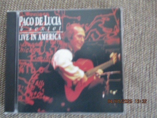 Paco de Lucia & Sextet LIVE IN AMERICA (CD)
