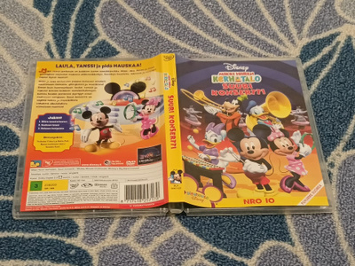 Mikki Hiiren Kerhotalo Suuri Konsertti Disney DVD