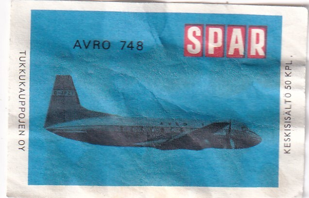 AVRO 748. SPAR,  Lentokone , s97