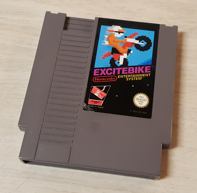 NES: Excitebike (PAL B -versio)