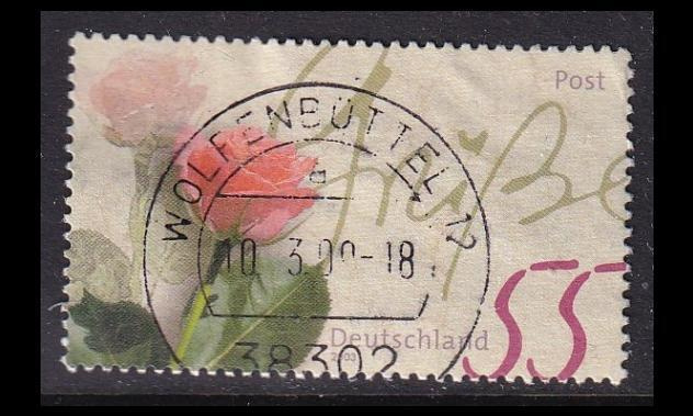 Saksa 2317 o Tervehdysmerkki ruusu (2003)