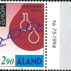 ÅL 1994 Eurooppa merk 2,90 mk välilöpari numero ** LaPe 087 - pikkukuva 1