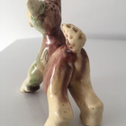 Vuohi figuuri 9 cm - pikkukuva 4