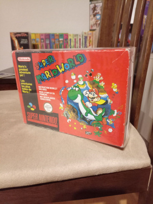 SNES Super Mario World CIB