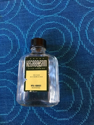 Vanha Hegabalsam-pullo