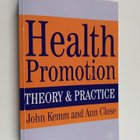 J. R. Kemm : Health promotion : theory and practice - pikkukuva 1