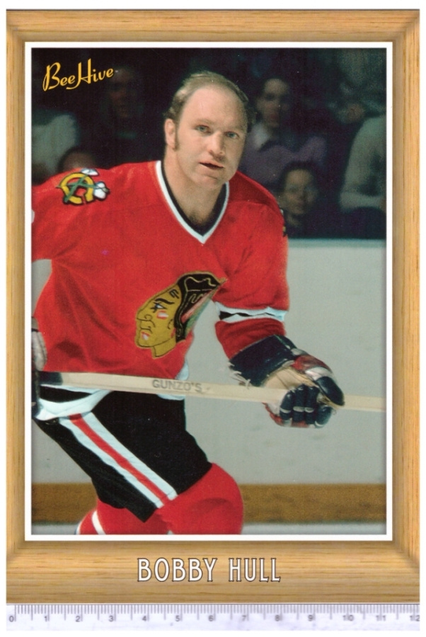 Legenda BOBBY HULL Blackhawks 06-07 BeeHive #217 5" x 7"