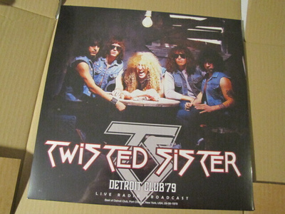 Twisted sister detroit club '79 lp muoveissa