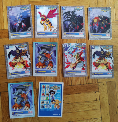 Digimon keräilykortit 2