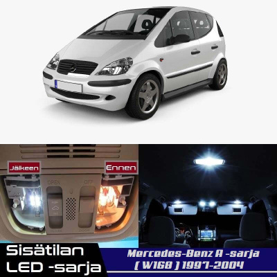 Mercedes-Benz A (W168) Sisätilan LED-sarja 10-os