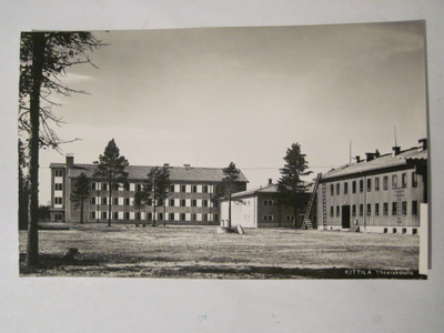 VANHA Postikortti Kittilä Lappi 1950-l Alkup.Mallikappale
