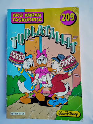 Tuplatällit - Aku Ankka taskukirja 209 (1.p)