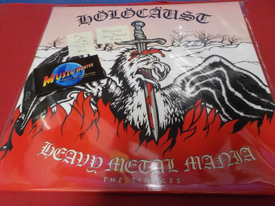 HOLOCAUST - HEAVY METAL MANIA THE SINGLES M-/M- LP
