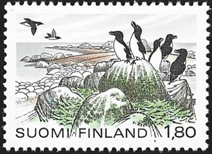 1983 Suomenlahden kansallispuisto 1,80 mk xX ** LaPe 918 b)