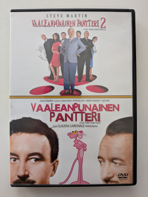 Vaaleanpunainen pantteri 1 & 2 - DVD