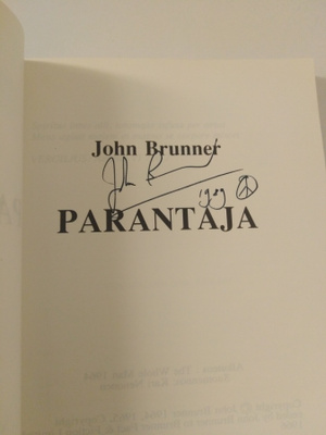 John Brunner: Parantaja (signeerattu)