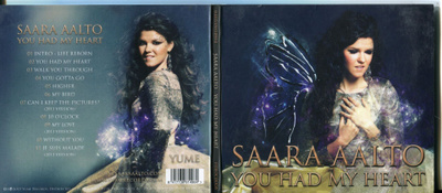 SAARA AALTO . CD-LEVY . YOU HAD MY HEART