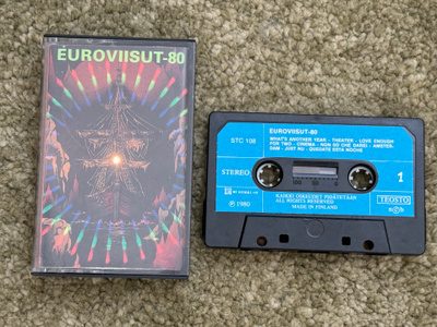 Euroviisut -80 1980 c kasetti
