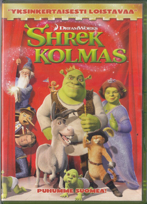 Shrek kolmas (DVD K7)