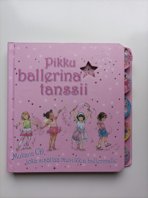 Pikku ballerina tanssii kirja + cd