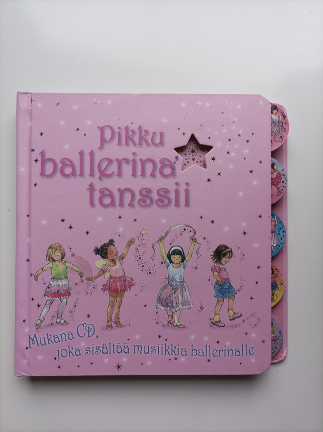 Pikku ballerina tanssii kirja + cd