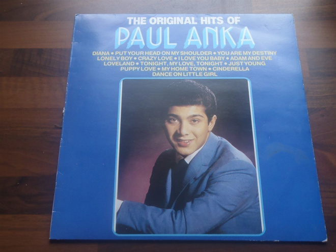 PAUL ANKA - THE ORIGINAL HITS . LP ( Hyvä kunto )