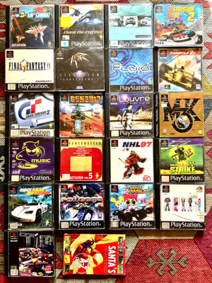 PlayStation 1 -pelejä