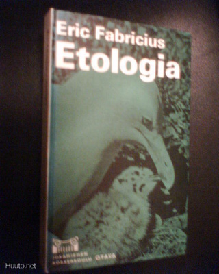 Eric Fabricius ETOLOGIA ( 1 p. 1968 ) Sis.postikulut