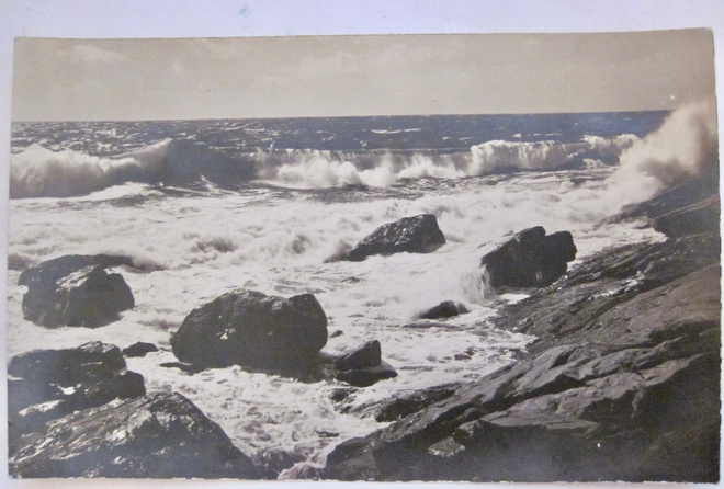 VANHA Valokuva Postikortti Suursaaari 1930-l