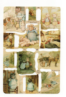 KIILTOKUVA °"BEATRIX POTTER"° / MLP 1784