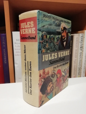 Jules Verne - Sammelband - 2 teosta saksaksi