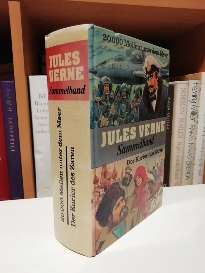 Jules Verne - Sammelband - 2 teosta saksaksi