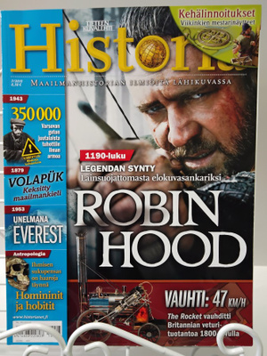 Historia lehti 7 2010 Tieteen Kuvalehti