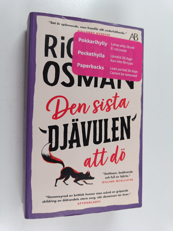 Richard Osman : Den sista djävulen att dö