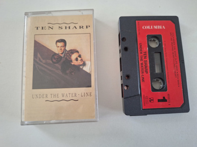 TEN SHARP - UNDER THE WATER-LINE c-kasetti