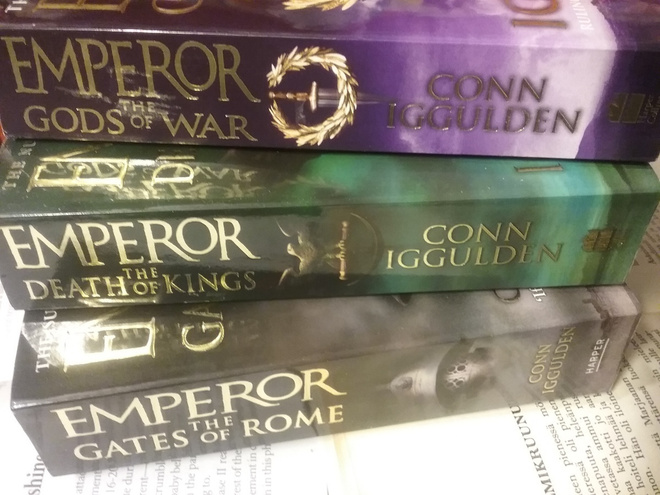 Conn Iggulden - Emperor 1, 2, 4 (paperbacks in English)