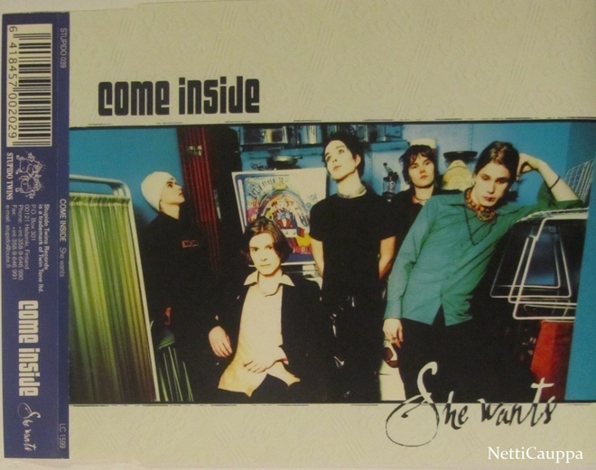 Come Inside • She Wants CD-Single