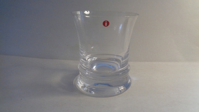 IITTALA, TAPIO WIRKKALA KALEVA LASI KORK. 100 MM