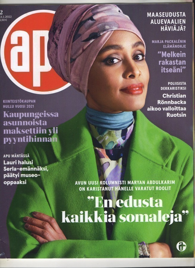 Apu n:o 2 2022  Maryan. Christian. Marja. Mänttä.