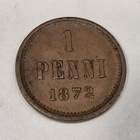 Suomi 1 penni 1872 - pikkukuva 1