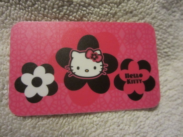 Hello Kitty Keräilykortti muovia