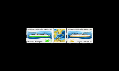 DDR 2429-30_ds ** Junalauttayhteys (1979)