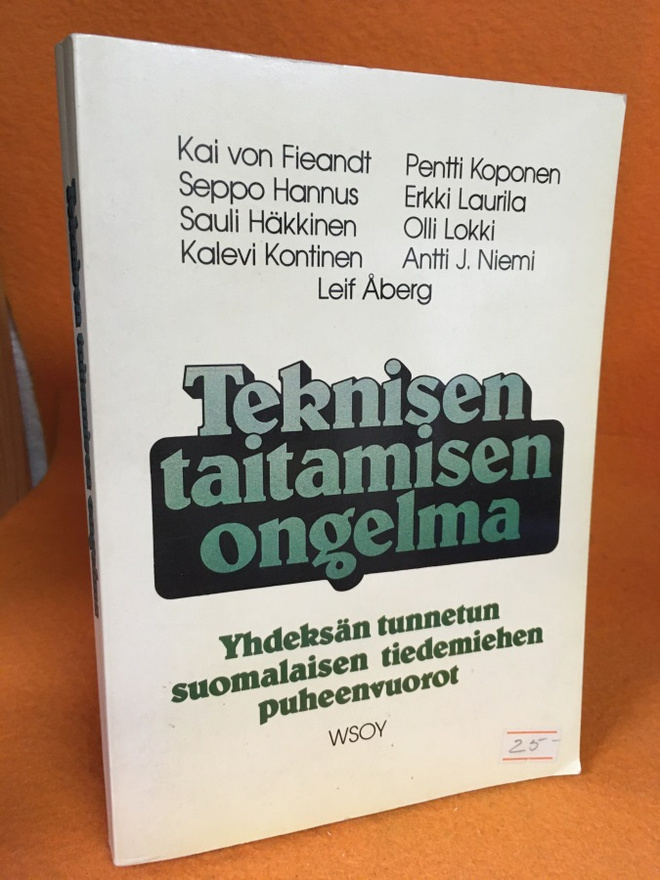 Teknisen taitamisen ongelma - Studia generalia -esitelmäsarj