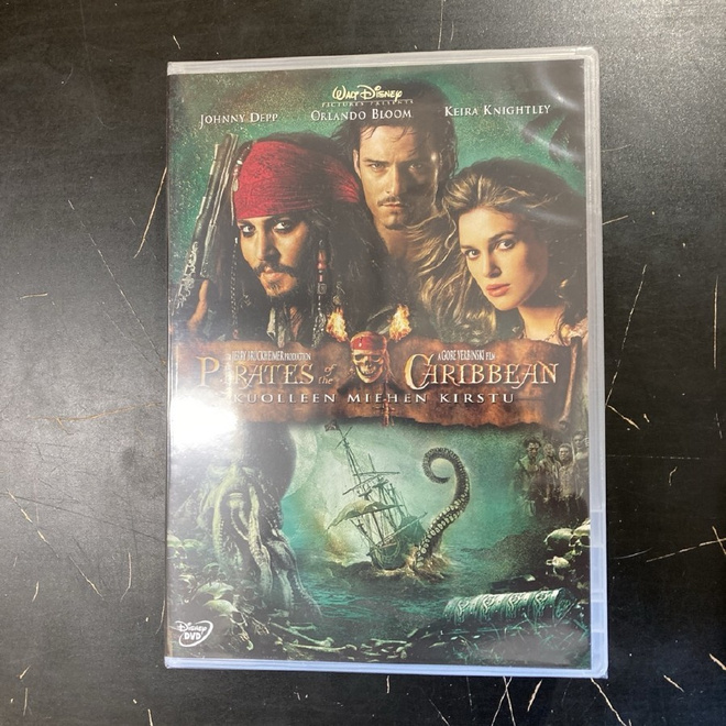 Pirates Of The Caribbean - Kuolleen miehen kirstu DVD (UUSI)
