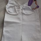 Body-Shaping Cami Tummy Tank valkoinen muotoileva Toppi L - pikkukuva 1