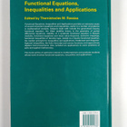 Themistocles M. Rassias : Functional Equations, Inequalit... - pikkukuva 2